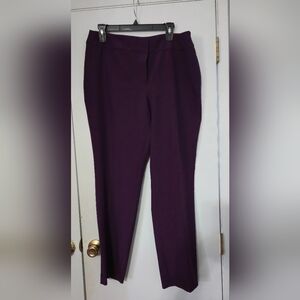 Evan Picone Deep Purple Women's Trousers